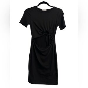 🤩 SALE Haley & June Women’s cut out black dress